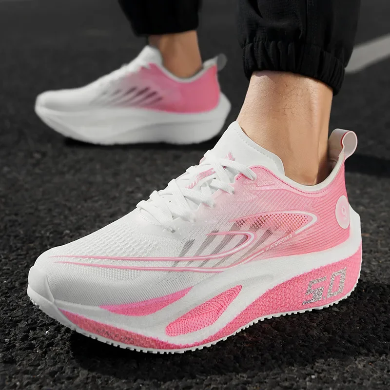 Sepatu Lari Pelat Karbon Penuh - Running Shoes ulasan dan harga