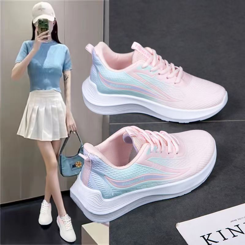 Sepatu kets wanita modis sepat - Shock Absorbing Gym Trainers ulasan dan harga