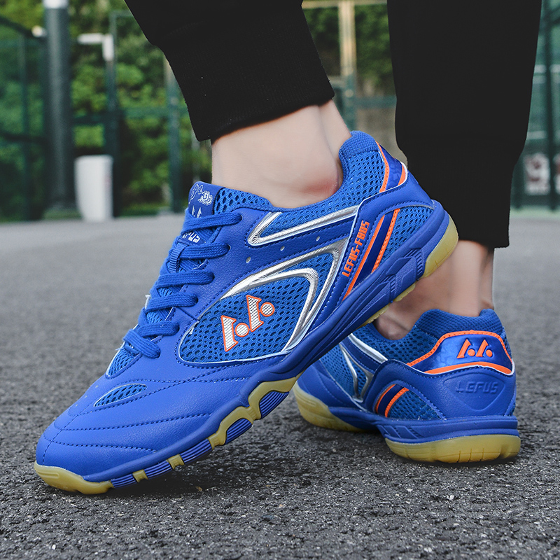 Sepatu Olahraga Badminton Pria - Shock Absorbing Gym Trainers ulasan dan harga