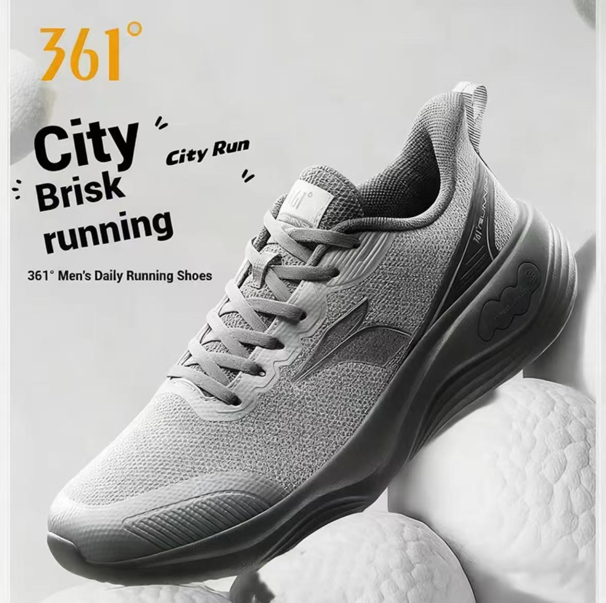 Sepatu Lari Pria 361 Derajat S - Waterproof Goretex Running Shoes ulasan dan harga